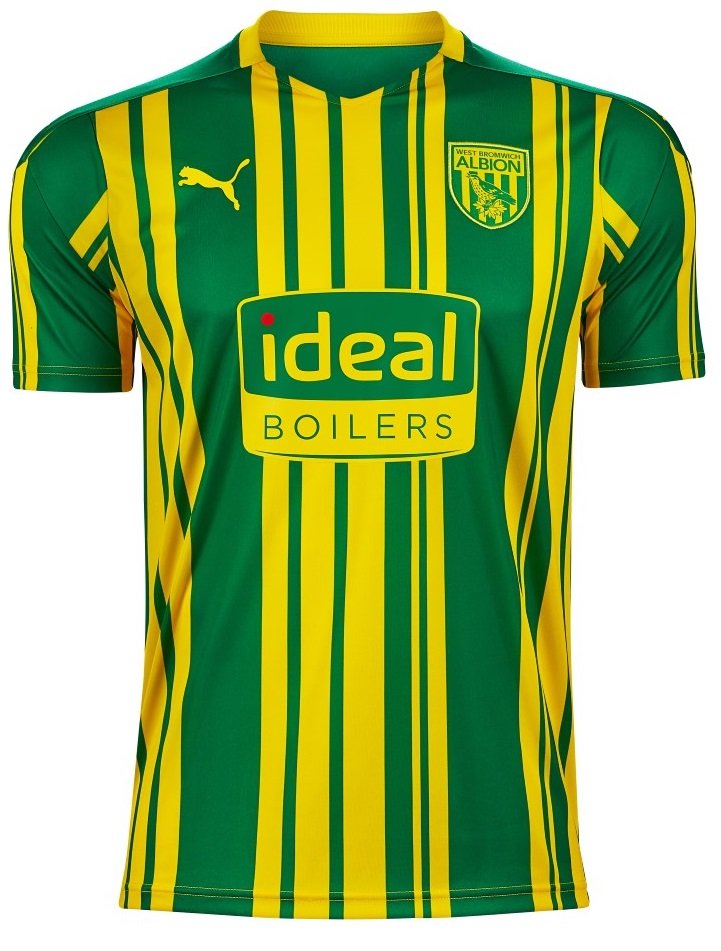  Camisa oficial Puma West Bromwich Albion 2020 2021 II jogador